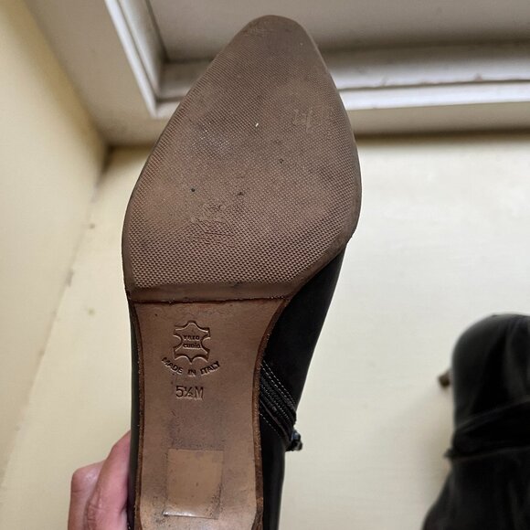 Kenneth Cole NY Point Break II Leather Stiletto boots - Picture 4 of 10